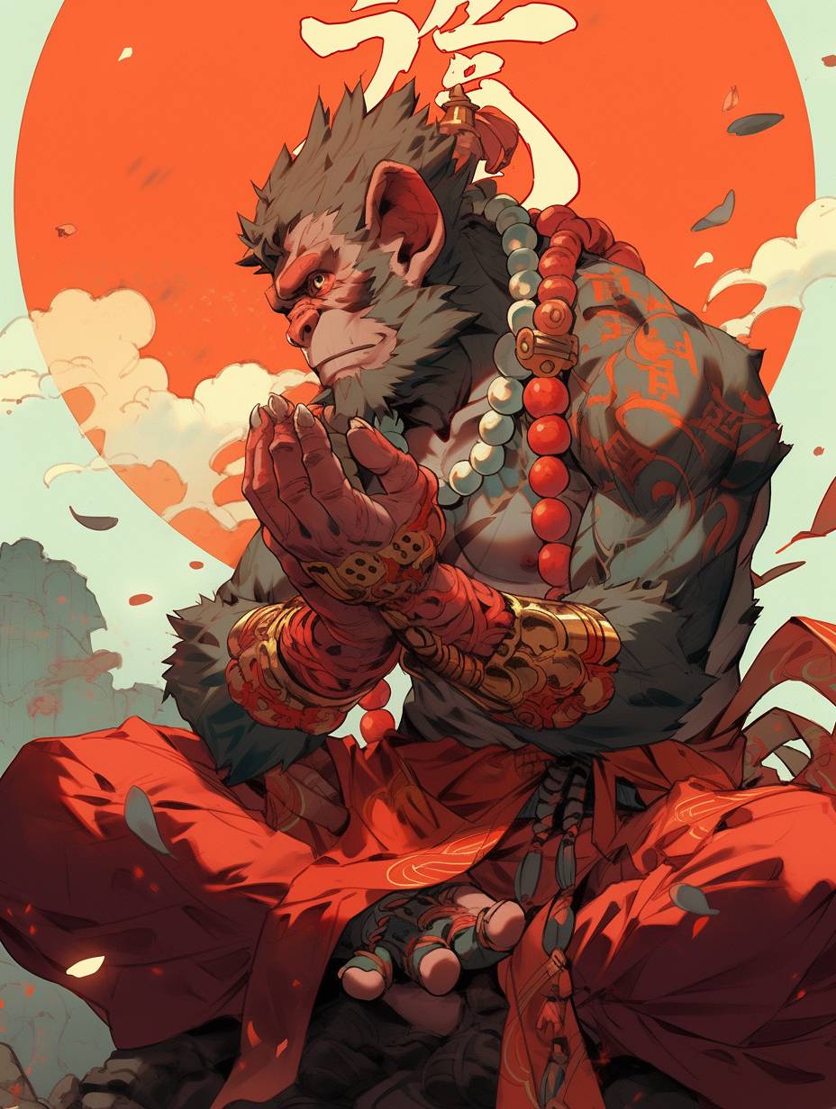 Mystic Monkey Warrior