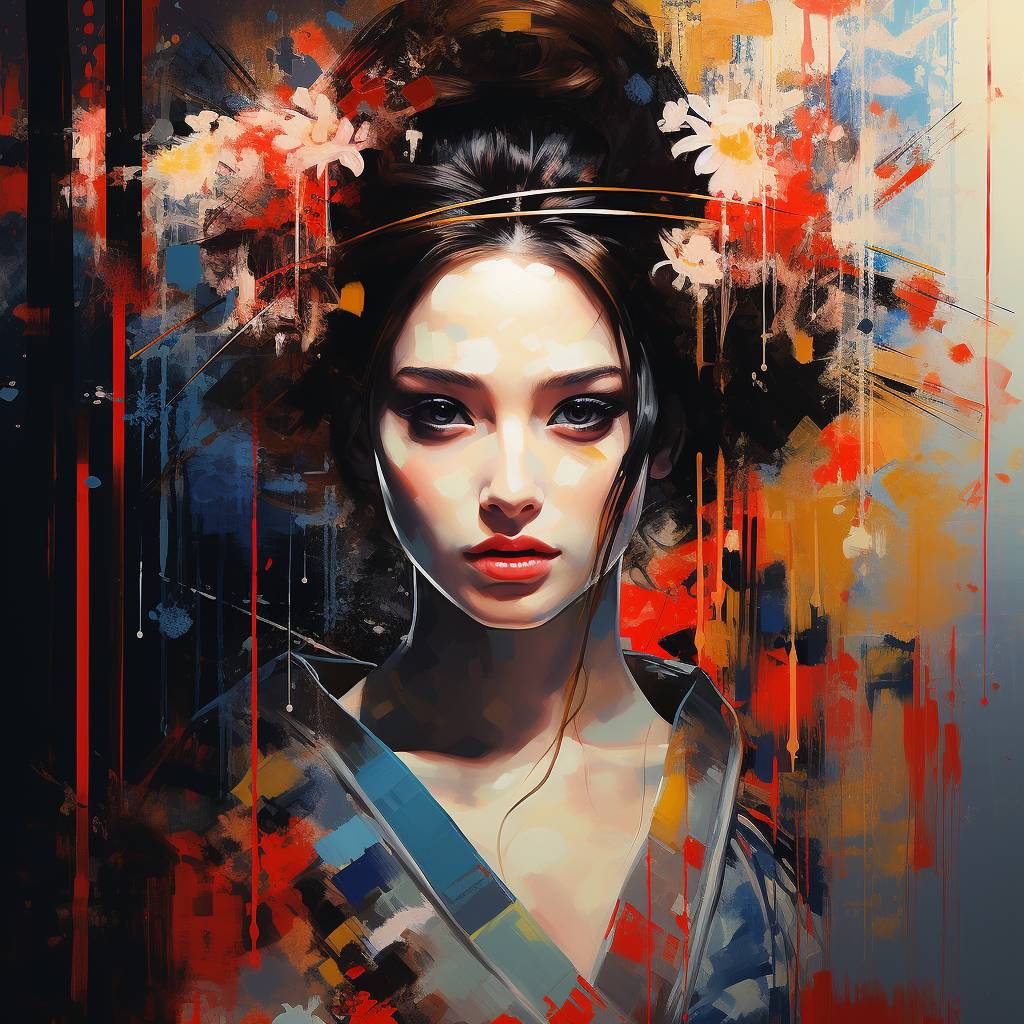&amp;quot;Abstract Elegance&amp;quot; Midjourney 5.2 Image [FULL PROMPT] – Promptalot